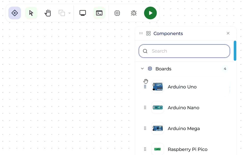 Drag and Drop Components